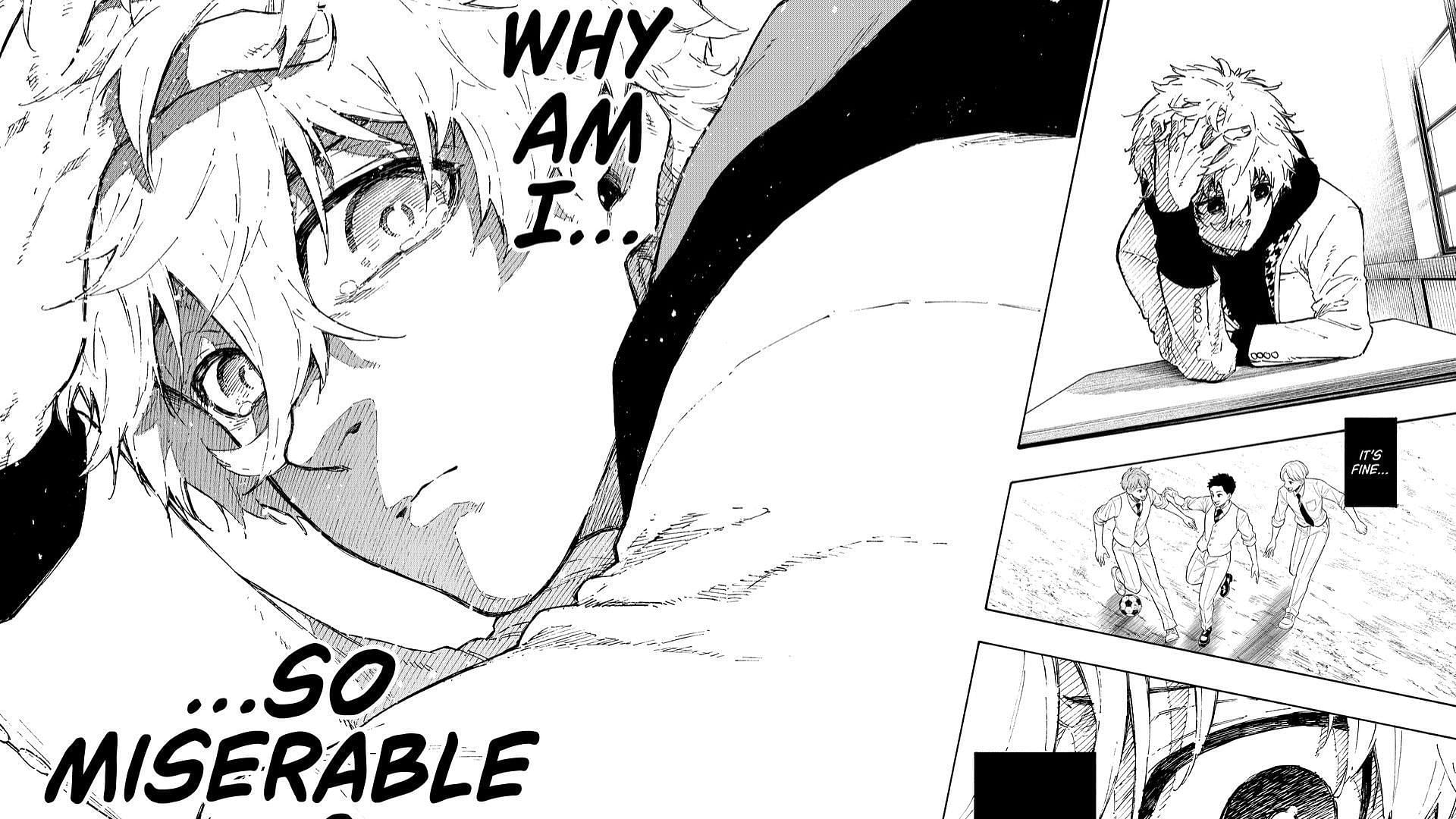 Seishiro Nagi as seen in Blue Lock (Image via Kodansha)